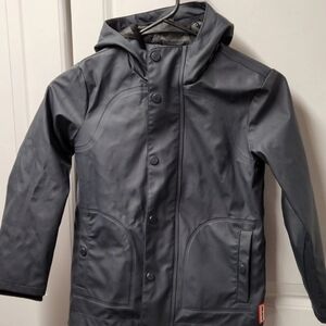 Hunter Original Coat Jacket Boys Size: 7-8 Years Full Zip Snap